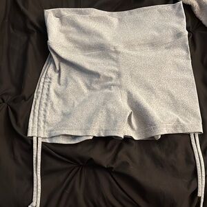 ZYIA Women's Gray Bike Shorts